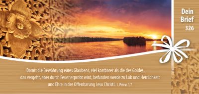 Titelseite: Dein Brief 326