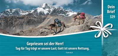 Titelseite: Dein Brief 329