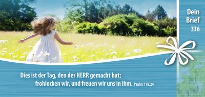 Titelseite: Dein Brief 336