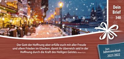 Titelseite: Dein Brief 348 - Zum Jahreswechsel