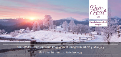 Titelseite: Dein Brief 388
