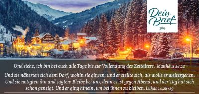 Titelseite: Dein Brief 389